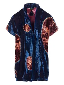 Жилет с принтом "сапфир" Yavi, синий