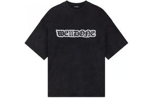 Футболка унисекс черная WE11DONE