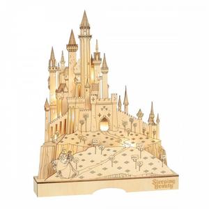 Фигурка «Замок Спящей красавицы» Enesco Disney, коричневая, 14,57 дюйма, 6004499 Inna marka