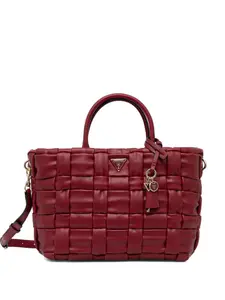 Плетеная сумка-тоут Marion Guess Usa, красный