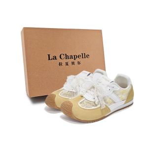 Нескользящие, износостойкие, легкие, низкие повседневные туфли, женские, желтые La Chapelle, Yellow