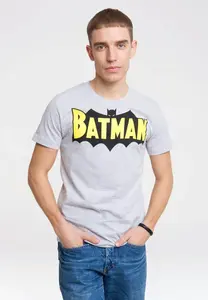 Футболка Logoshirt "BATMAN - WINGS", с крутым принтом супергероя, серый
