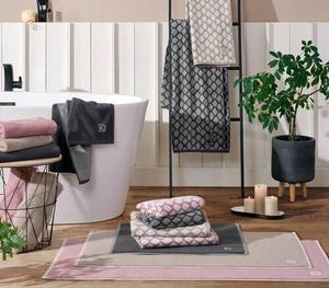 Коврик для ванной basic Dieter Knoll, антрацитовый/серый