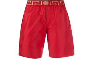 Шорты для плавания с поясом greca VERSACE, красный