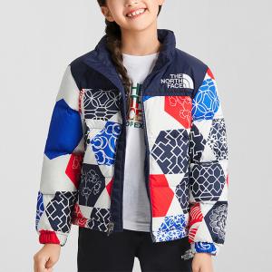 Детский пуховик THE NORTH FACE, цвет Multicolor