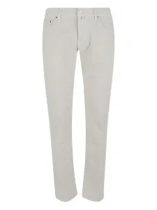 Брюки на пуговицах Jacob Cohen, белый