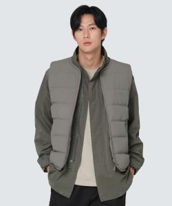 легкий пуховый жилет Land