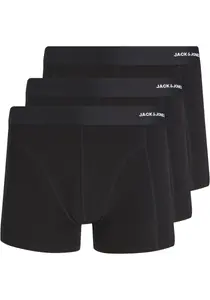 Сундук Jack & Jones "JACBASIC BAMBOO TRUNKS 3 PACK NOOS" (упаковка, 3 шт.), черный