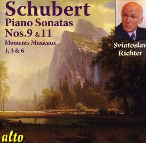 CD диск Schubert / Sviatoslav Richter: Piano Sonatas 9 & 11: Moments Musicaux