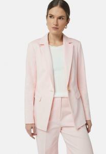 Блейзер MIT PATTENTASCHEN UND REVERSKRAGEN comma, светло-розовый
