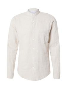 Рубашка Slim Fit на пуговицах Lindbergh, Light grey