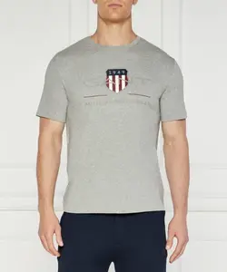 Футболка Regular fit Gant, серый