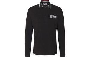 VERSACE JEANS COUTURE Мужская черная поло