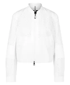 Куртка свободного кроя со стегаными вставками. Marc Cain, белый