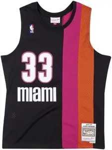 Топ NBA Heat 05 Alonzo Mourning Swingman Mitchell & Ness, черный