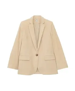 Кремовый жакет Брюна Ines De La Fressange Paris, бежевый