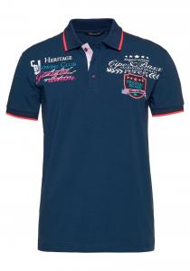 Футболка CIPO & BAXX, темно-синий/лазурный