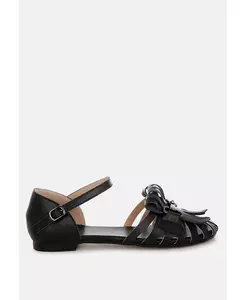 Сандалии Ramita Horsebit с бахромой Rag & Co, черный