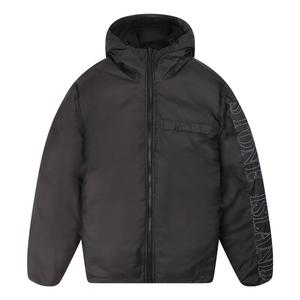 Куртка naslan down tc garment dyed jacket 'black' Stone Island, черный