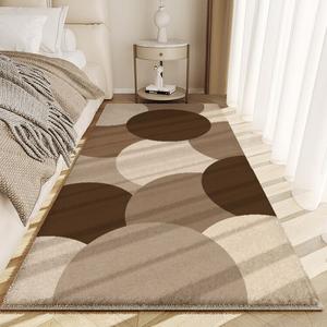 Budis Ковер 80х180 см для спальни/гостиной Faux Cashmere, толстый теплый, в мультяшном стиле, Zhengyuan