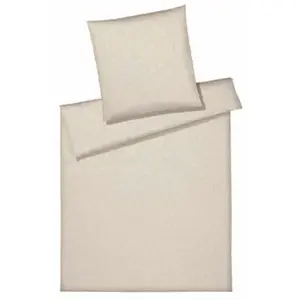 Элегантное постельное белье «Круг», приятное к коже Elegante, цвет natur