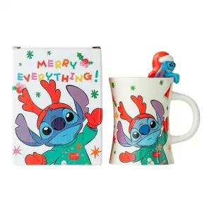 Кружка Disney, Stitch Small Round Pendant Christmas Style 1