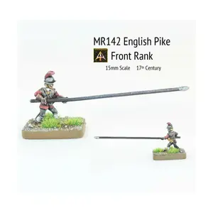 Английская щука в переднем ранге, Altuos Historical Miniatures - The 17th Century (15mm)