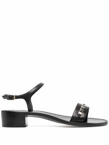 Женские сандалии Tiny Vara Bow с аппликацией, цвет черный Salvatore Ferragamo, черный