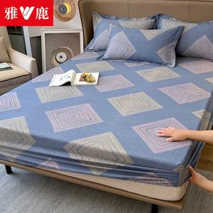 Yalu Простыня на резинке 120х200 см, 100% хлопок, фланель, цвет Qiulangruoshui