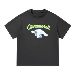 Футболка Unisex CINNAMOROLL Yugui Dog Sanrio, темно-серый
