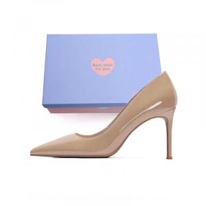 Туфли Slim Heel High Heels Women's Gift Box Set Xingdiman, Nude 6Cm