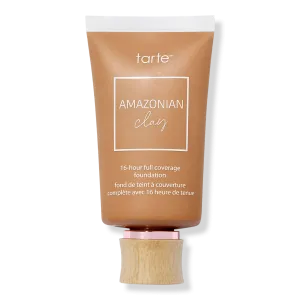 Тональный крем с амазонской глиной, обеспечивающий 16-часовое покрытие. Tarte, 42N Tan Neutral (tan skin with a balance of warm & cool undertones)