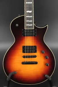 ESP E-II Eclipse - Полная толщина - Верх из клена Flame - Звукосниматели Fishman Open Core Classic - Табачный санберст