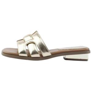 Puppytown Женские противоскользящие шлепанцы Gold, цвет Gold