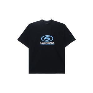 Balenciaga Футболка Loose Fit мужская black
