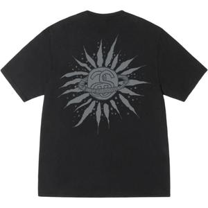 Футболка Look Beyond с пигментной окраской Stussy, черный