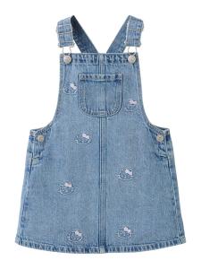 MANGO KIDS Платье в светло-голубом цвете