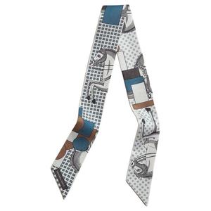 Шёлковый шарф HERMES для женщин Мультиколор