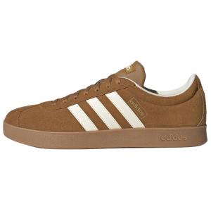 Adidas Кроссовки для скейтбординга Vl Court Classic, нескользящие, износостойкие, низкие, унисекс, коричневые