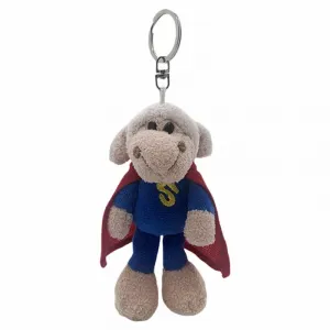 Очаровательная уродливая волк плюшевая кукла плюшевый кулон высота 10см ZOCO, Superman Lambskin