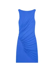 Драпированное мини-платье Givenchy, синий