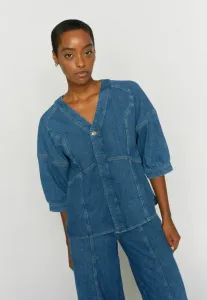 Хрустящая блузка бари Mos Mosh, Blue