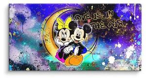 Картина на холсте ArtMind Love is in the air, 60x30x3 см, многоцветный