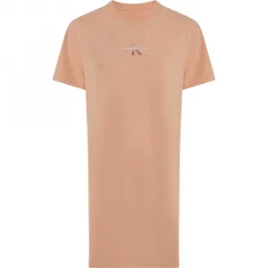 Платье Calvin Klein Jeans Gradient Monologo short, оранжевый