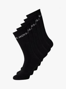 Детские теннисные носки Jack & Jones, Pack of 5, Black