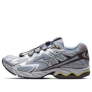 Кроссовки wave solar 'grey silver' Mizuno, серый