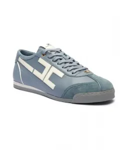 Кожаные кроссовки Elisabetta Franchi, небесно-голубой