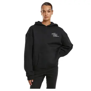 Худи Miss Tee Give A Damn Fluffy, черный