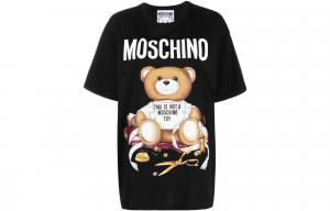 Футболка женская MOSCHINO, черный