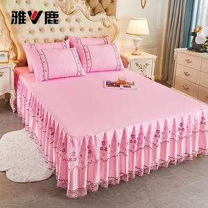 Yalu Пододеяльник 200х220 см, кружевная отделка, цвет Dream Love - Pink